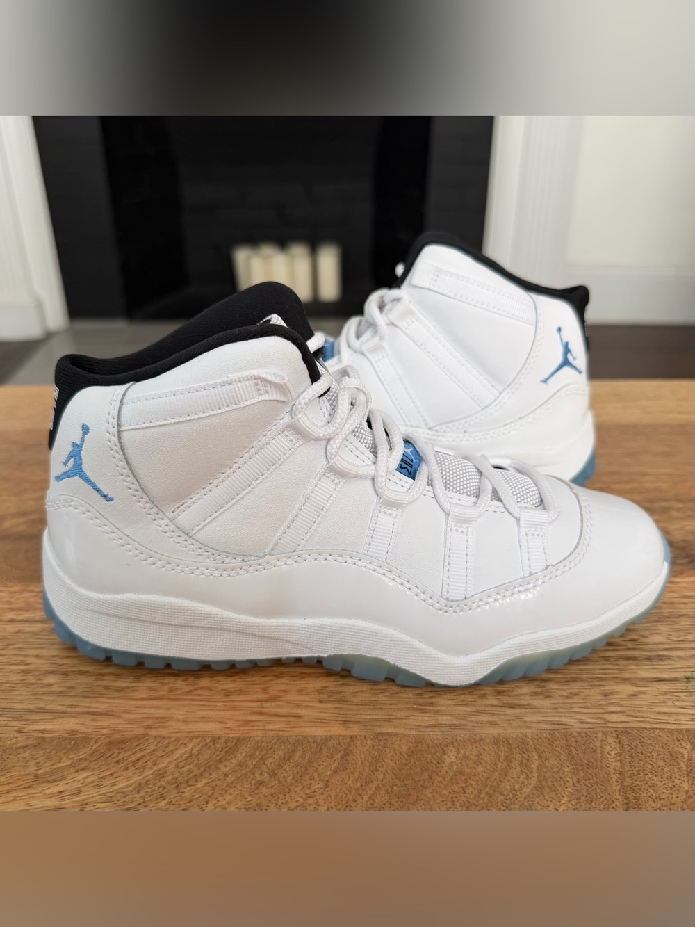 Air Jordan 11 Retro “Legend Blue/Columbia” - PS Sizes Available - (378039-104)